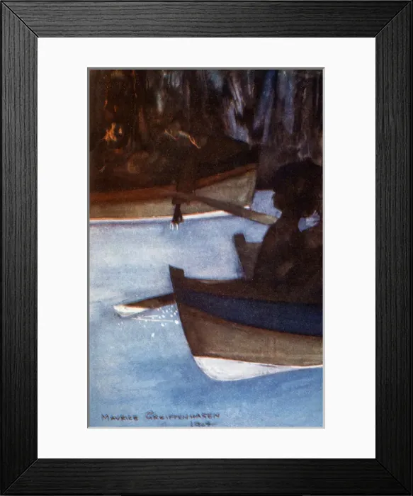 Framed Print : Boats in Blue Grotto, Capri, Campania, Italy Framed Print : Boats in Blue Grotto, Capri, Campania, Italy