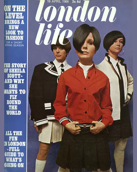 London Life cover - On the Level - 1960s fashions