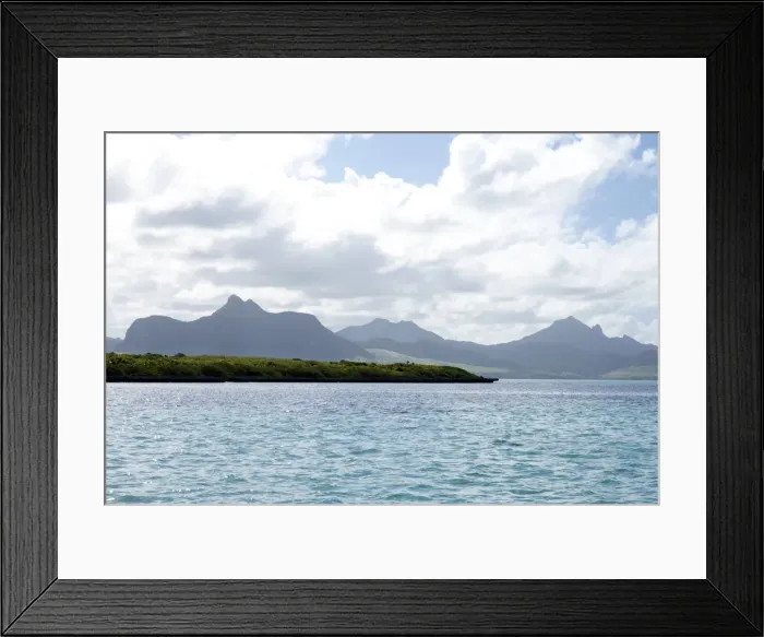 Framed Print : Ile aux Aigrettes island Framed Print : Ile aux Aigrettes island