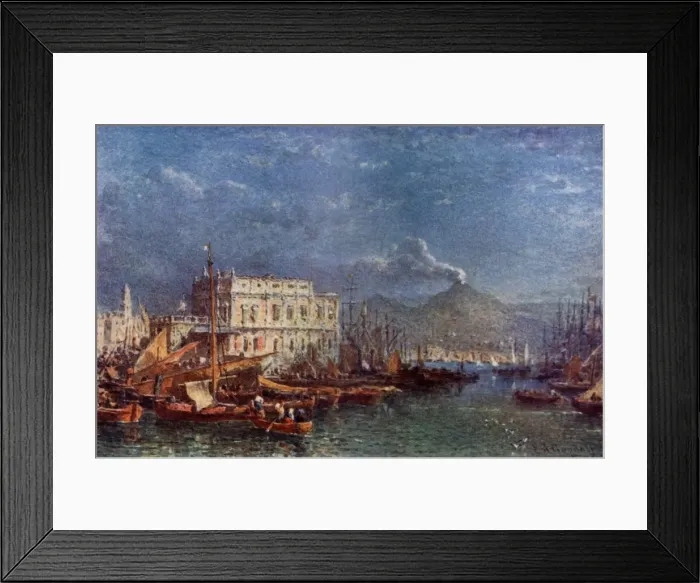 Framed Print : Dogana, bay of Naples, San Marino Framed Print : Dogana, bay of Naples, San Marino