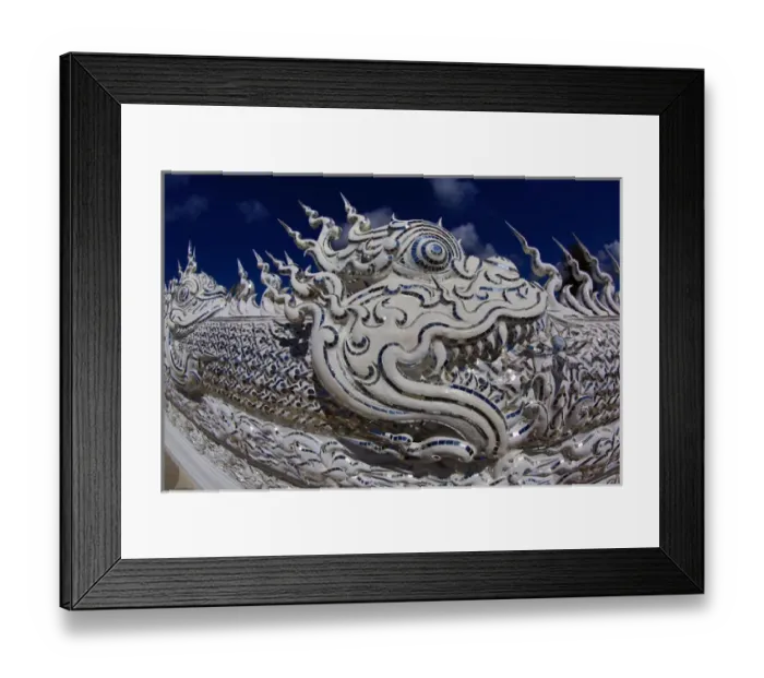 Framed Print : Wat Rong Khun, the White Temple, Chiang Rai, Thailand Framed Print : Wat Rong Khun, the White Temple, Chiang Rai, Thailand