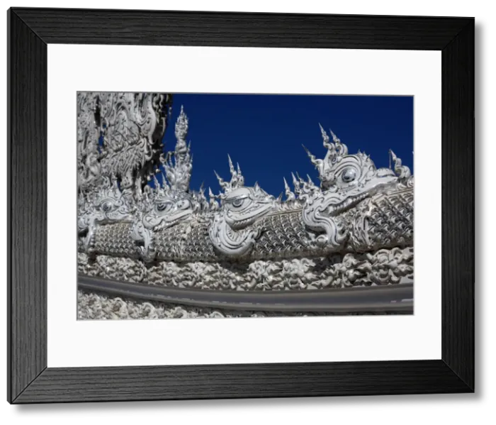 Framed Print : Wat Rong Khun, the White Temple, Chiang Rai, Thailand Framed Print : Wat Rong Khun, the White Temple, Chiang Rai, Thailand