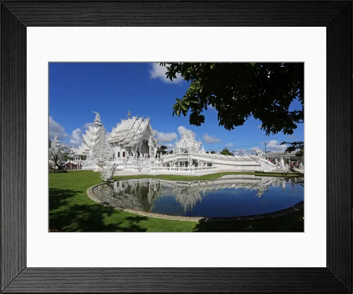 Framed Print : Wat Rong Khun, the White Temple, Chiang Rai, Thailand Framed Print : Wat Rong Khun, the White Temple, Chiang Rai, Thailand