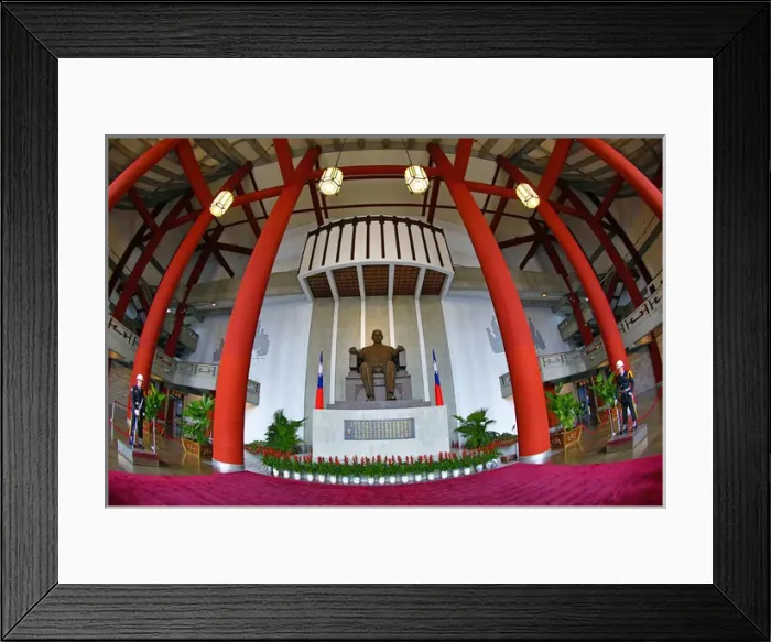 Framed Print : Sun Yat-sen Memorial Hall, Taipei, Taiwan Framed Print : Sun Yat-sen Memorial Hall, Taipei, Taiwan