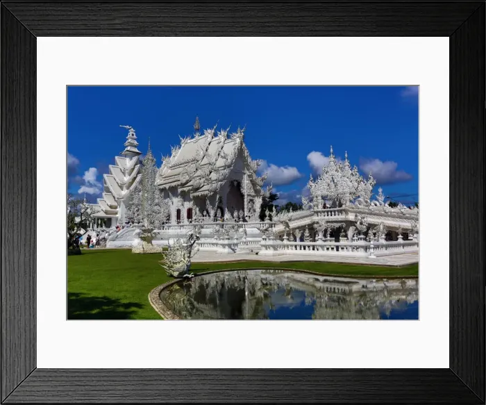 Framed Print : Wat Rong Khun, the White Temple, Chiang Rai, Thailand Framed Print : Wat Rong Khun, the White Temple, Chiang Rai, Thailand