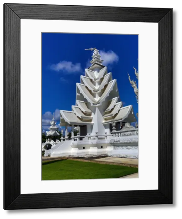Framed Print : Wat Rong Khun, the White Temple, Chiang Rai, Thailand Framed Print : Wat Rong Khun, the White Temple, Chiang Rai, Thailand