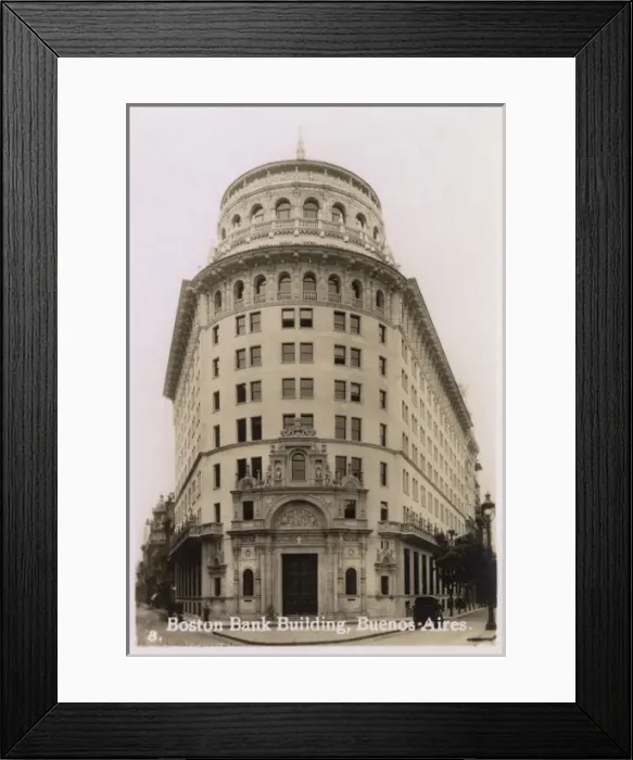 Framed Print : Boston Bank building, Buenos Aires, Argentina, South America Framed Print : Boston Bank building, Buenos Aires, Argentina, South America