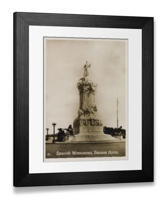 Framed Print : Spanish Monument, Buenos Aires, Argentina, South America Framed Print : Spanish Monument, Buenos Aires, Argentina, South America