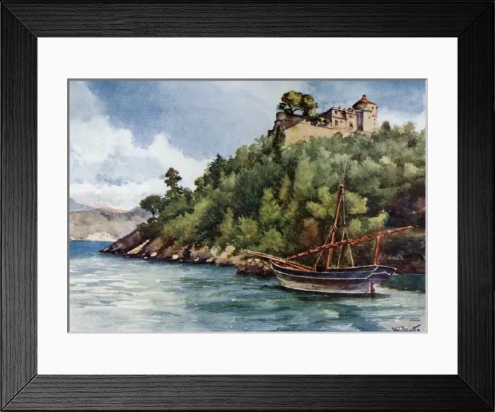 Framed Print : Portofino, Italian Riviera