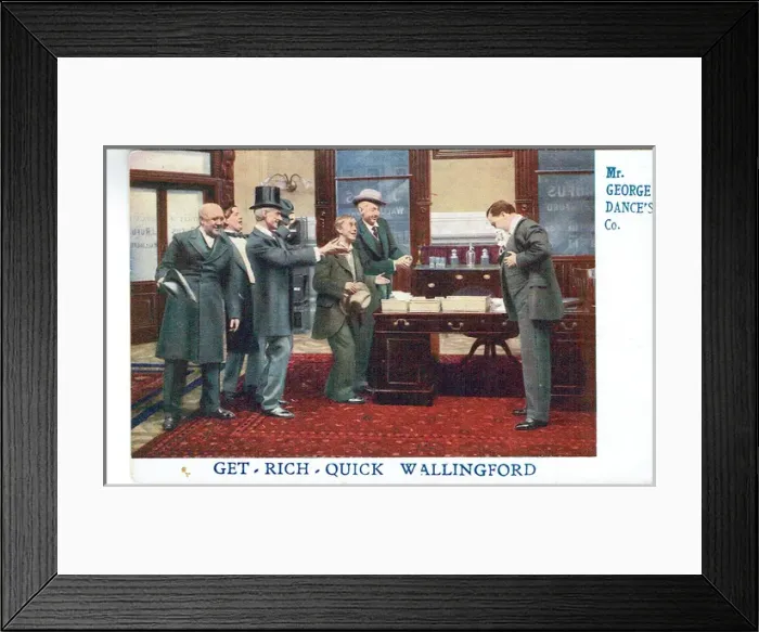 Framed Print : Get-Rich-Quick Wallingford by G M Cohan Framed Print : Get-Rich-Quick Wallingford by G M Cohan