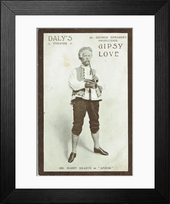 Framed Print : Gipsy Love by Basil Hood & Adrian Ross Framed Print : Gipsy Love by Basil Hood & Adrian Ross