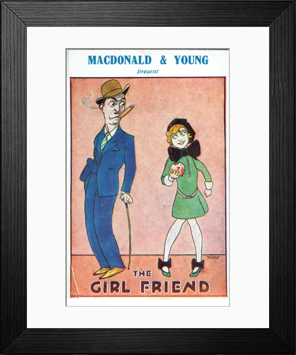Framed Print : The Girl Friend adapted by R P Weston & B Lee Framed Print : The Girl Friend adapted by R P Weston & B Lee