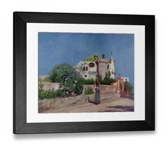 Framed Print : Church of San Pietro, Ischia, Italy Framed Print : Church of San Pietro, Ischia, Italy