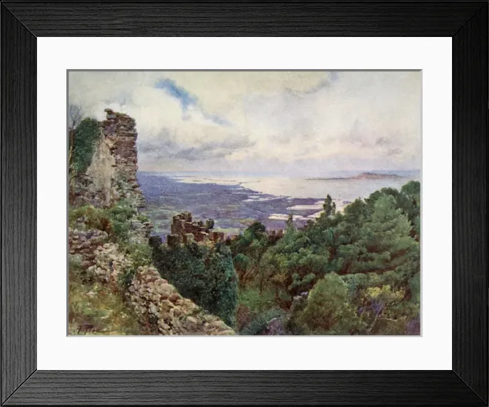 Framed Print : Scene of Roman Naval victory, 242B. C. Italy