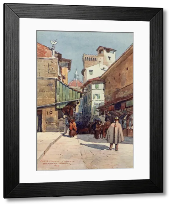 Framed Print : Duomo from the Ponte Vecchio, Florence, Italy Framed Print : Duomo from the Ponte Vecchio, Florence, Italy