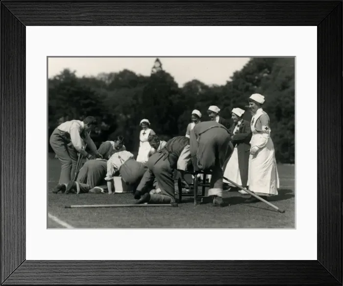 Framed Print : Apple Bobbing, Quex House garden Framed Print : Apple Bobbing, Quex House garden