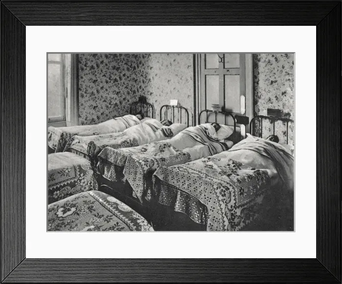 Framed Print : Bristol Diocesan Home, Blyth, Bristol - Dormitory Framed Print : Bristol Diocesan Home, Blyth, Bristol - Dormitory