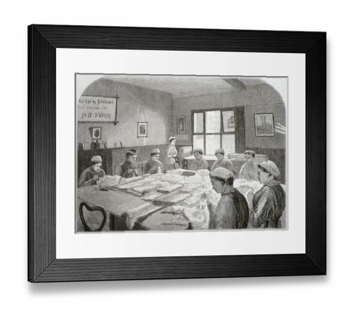 Framed Print : Albion Hill Home for Female Penitents, Brighton Framed Print : Albion Hill Home for Female Penitents, Brighton