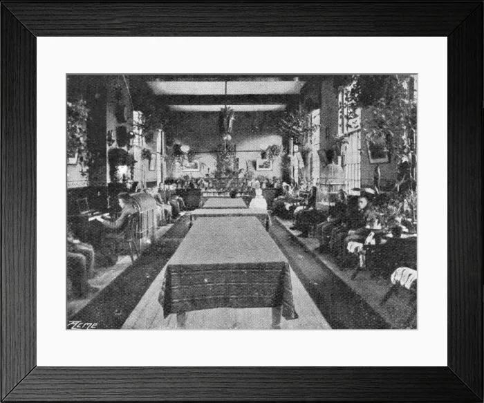 Framed Print : Darenth Schools, Kent - Day room Framed Print : Darenth Schools, Kent - Day room