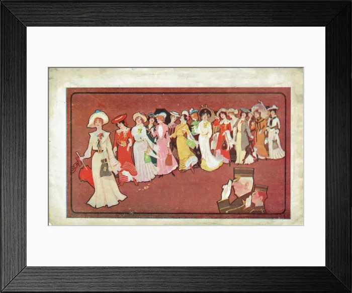 Framed Print : The Girl from Kays by Owen Hall Framed Print : The Girl from Kays by Owen Hall
