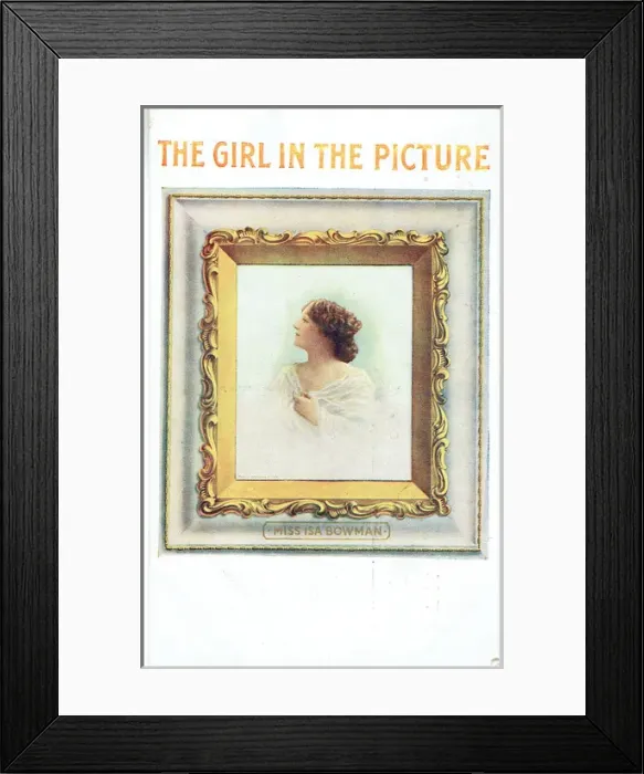 Framed Print : The Girl in the Picture by Isa Bowman Framed Print : The Girl in the Picture by Isa Bowman