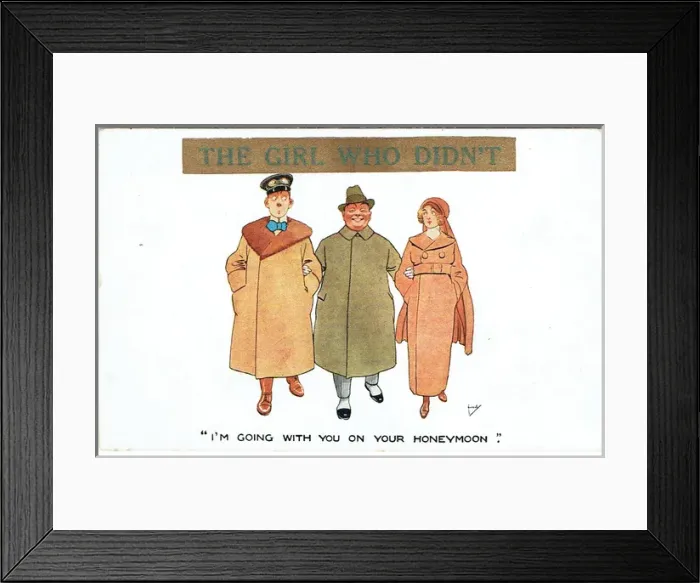 Framed Print : The Girl Who Didn t by Arthur Wimperis Framed Print : The Girl Who Didn t by Arthur Wimperis
