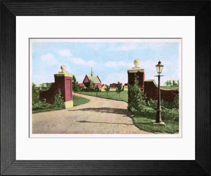 Framed Print : Danish Village, Scarboro, Maine, USA Framed Print : Danish Village, Scarboro, Maine, USA
