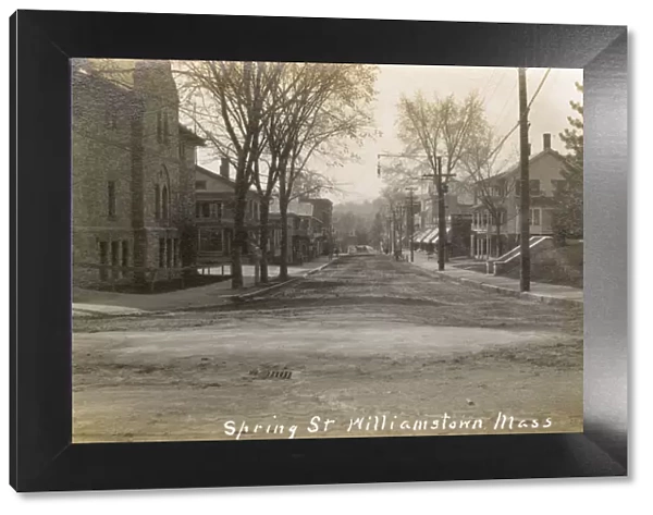 Spring Street, Williamstown, Massachusetts, USA