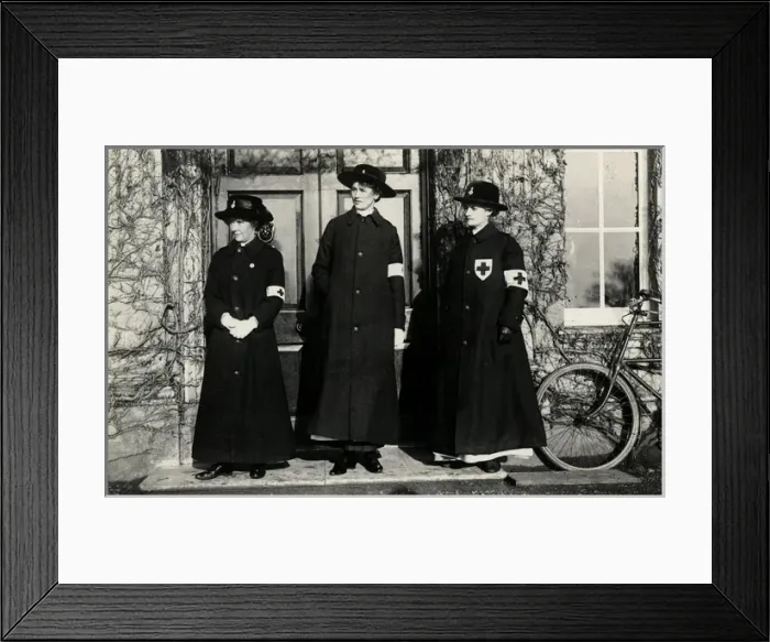 Framed Print : Officers of the Birchington VAD Framed Print : Officers of the Birchington VAD