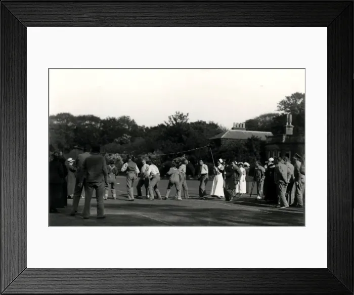 Framed Print : Hospital Sports, Quex House garden Framed Print : Hospital Sports, Quex House garden