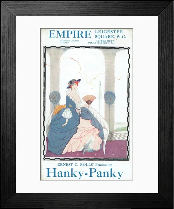 Framed Print : Hanky Panky by Hartley Carrick and Wortley David Framed Print : Hanky Panky by Hartley Carrick and Wortley David