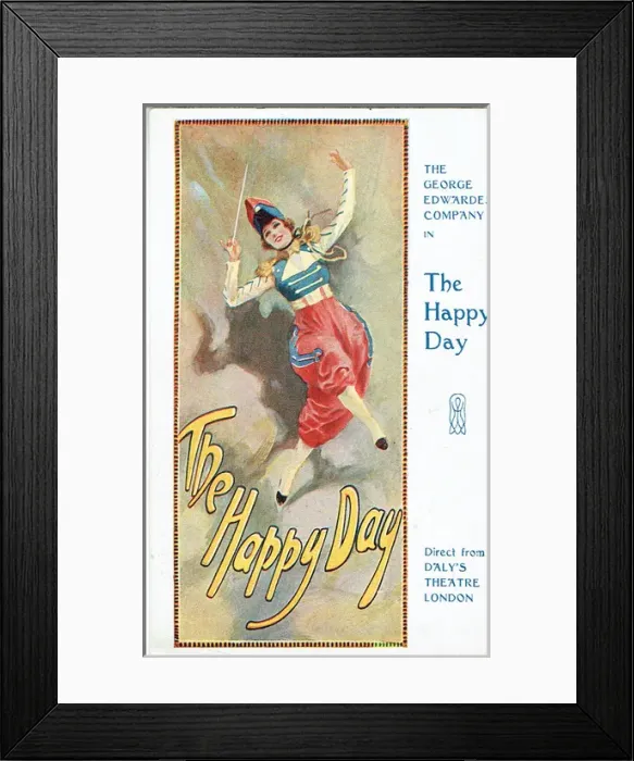 Framed Print : The Happy Day by Seymour Hicks Framed Print : The Happy Day by Seymour Hicks