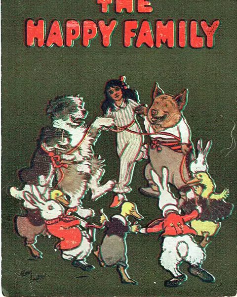 The happy Family by Adrian Ross and Cecil Aldin