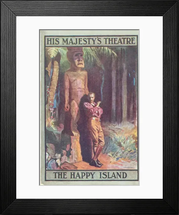 Framed Print : The Happy Island by James Bernard Fagan Framed Print : The Happy Island by James Bernard Fagan