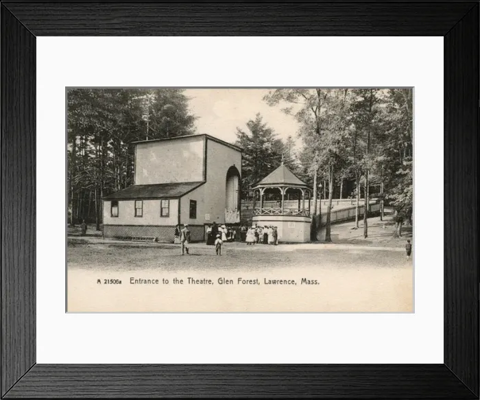 Framed Print : Glen Forest, Lawrence, Massachusetts, USA Framed Print : Glen Forest, Lawrence, Massachusetts, USA