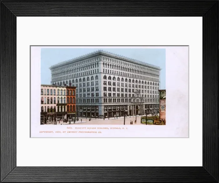 Framed Print : Ellicott Square Building, Buffalo, New York State, USA Framed Print : Ellicott Square Building, Buffalo, New York State, USA