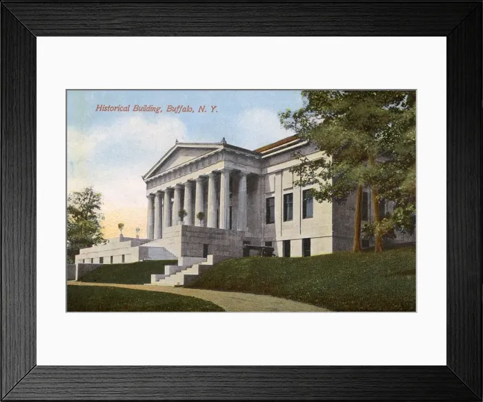 Framed Print : Historical Society Building, Buffalo, New York State, USA Framed Print : Historical Society Building, Buffalo, New York State, USA