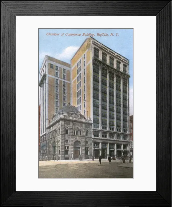Framed Print : Chamber of Commerce building, Buffalo, New York State, USA Framed Print : Chamber of Commerce building, Buffalo, New York State, USA