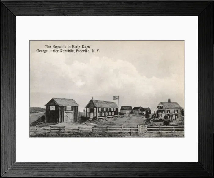 Framed Print : George Junior Republic, Freeville, New York State, USA Framed Print : George Junior Republic, Freeville, New York State, USA