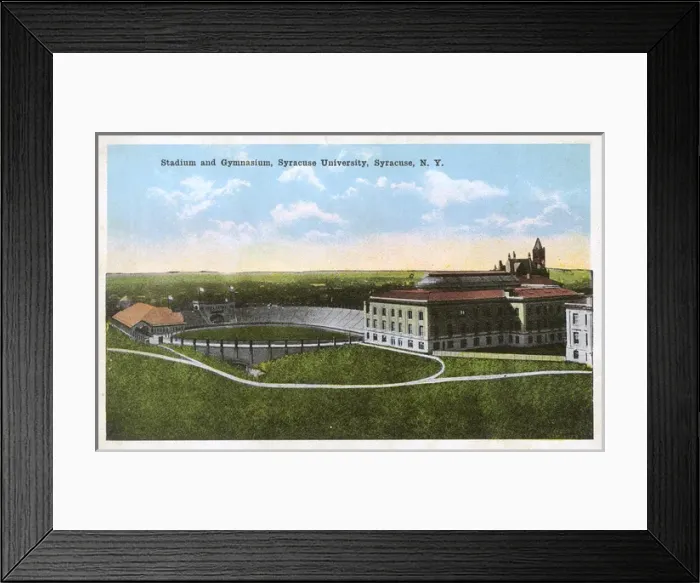 Framed Print : Stadium and Gymnasium, Syracuse, New York State, USA Framed Print : Stadium and Gymnasium, Syracuse, New York State, USA