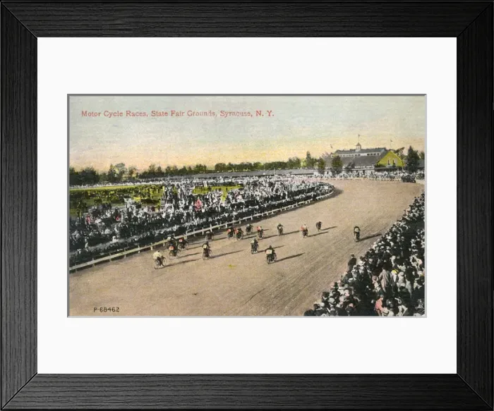 Framed Print : Racing, State Fair Grounds, Syracuse, New York State, USA Framed Print : Racing, State Fair Grounds, Syracuse, New York State, USA