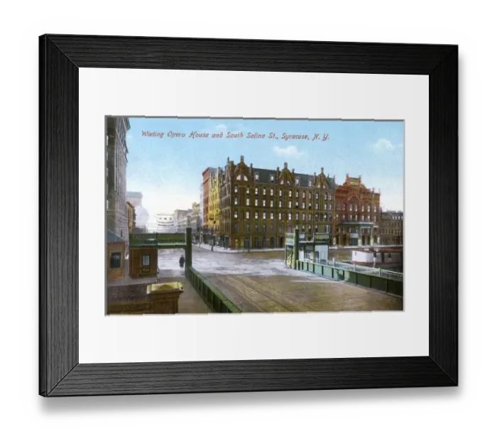 Framed Print : South Salina Street, Syracuse, New York State, USA Framed Print : South Salina Street, Syracuse, New York State, USA