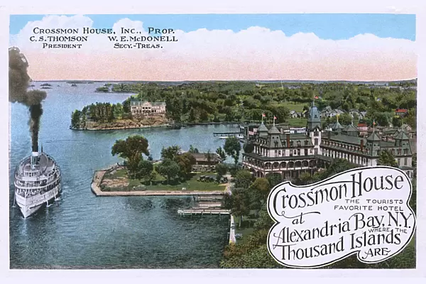 Crossman House Hotel, Alexandria Bay, New York State, USA