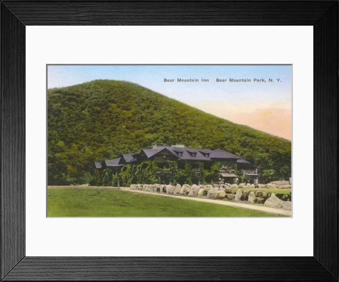 Framed Print : Bear Mountain Inn, Bear Mountain Park, New York State, USA Framed Print : Bear Mountain Inn, Bear Mountain Park, New York State, USA
