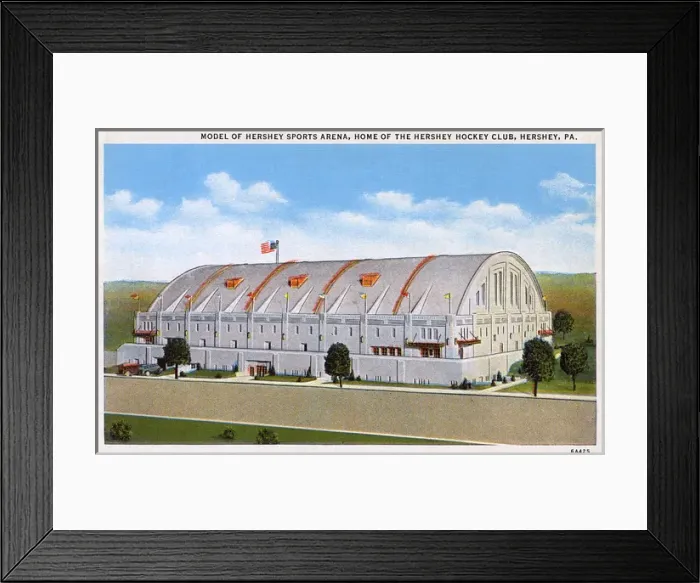 Framed Print : Sports arena, Hershey, Pennsylvania, USA Framed Print : Sports arena, Hershey, Pennsylvania, USA