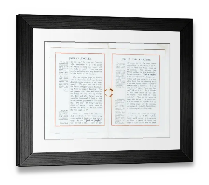 Framed Print : Jack O Jingles by Leon M Lion and Malcolm Cherry Framed Print : Jack O Jingles by Leon M Lion and Malcolm Cherry