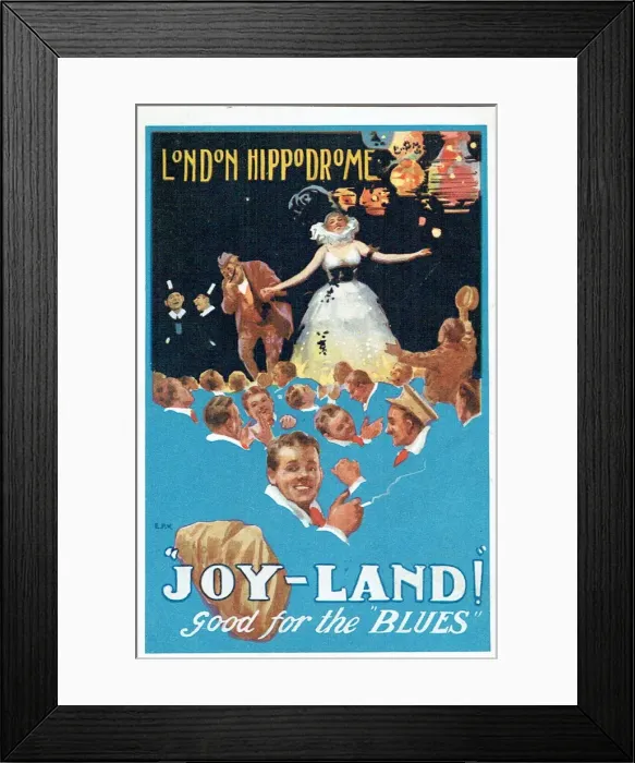 Framed Print : Joy-Land by Albert de Courville and Wal Pink Framed Print : Joy-Land by Albert de Courville and Wal Pink