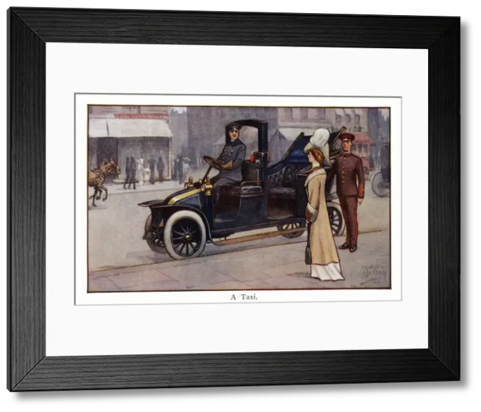 Framed Print : Londoners 1911 Framed Print : Londoners 1911