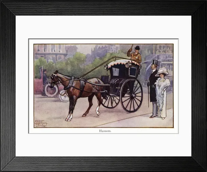 Framed Print : Londoners 1911 Framed Print : Londoners 1911