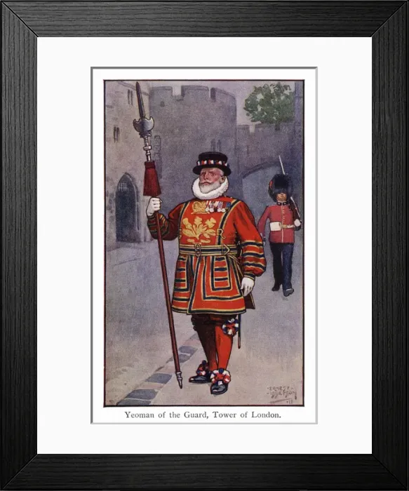 Framed Print : Londoners 1911 Framed Print : Londoners 1911